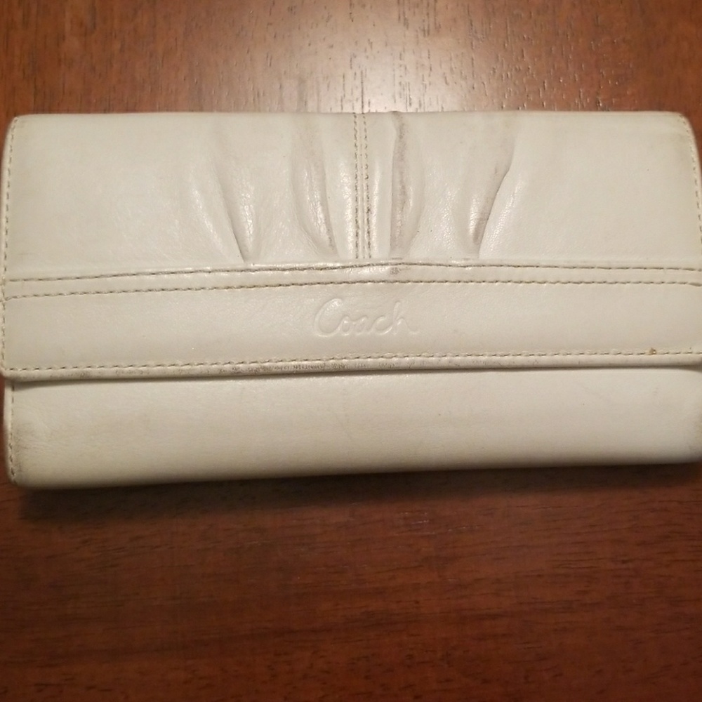 Coach wallet  checkbook